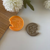 Teddy Bear in the Moon Cookie Cutter